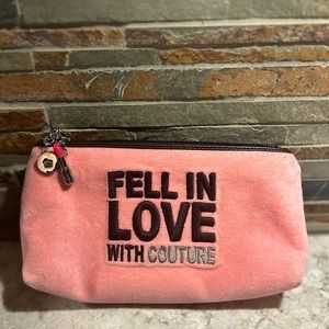 Juicy Couture cosmetic pouch